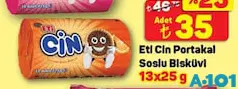 ETİ CİN PORTAKAL SOSLU BİSKÜVİ 325 GR